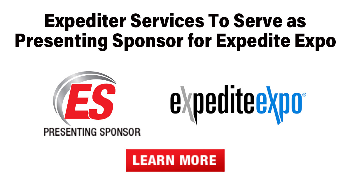 Expediter Services To Serve As The Presenting Sponsor For 20th Annual Expedite Expo